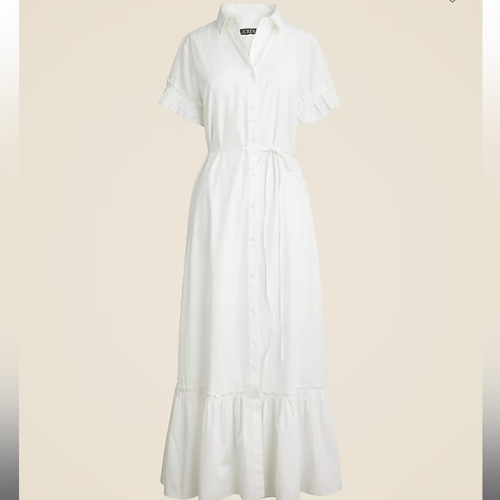 J.Crew Amelia Maxi Shirt Dress